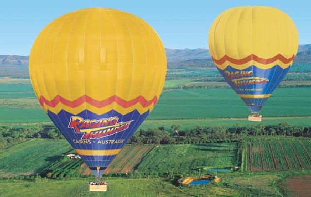 Hot Air Balooning over the Atherton tablelands